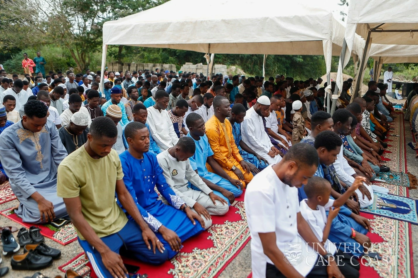 Muslim Chaplaincy of UCC Observes Eid Al-Fitr Prayers