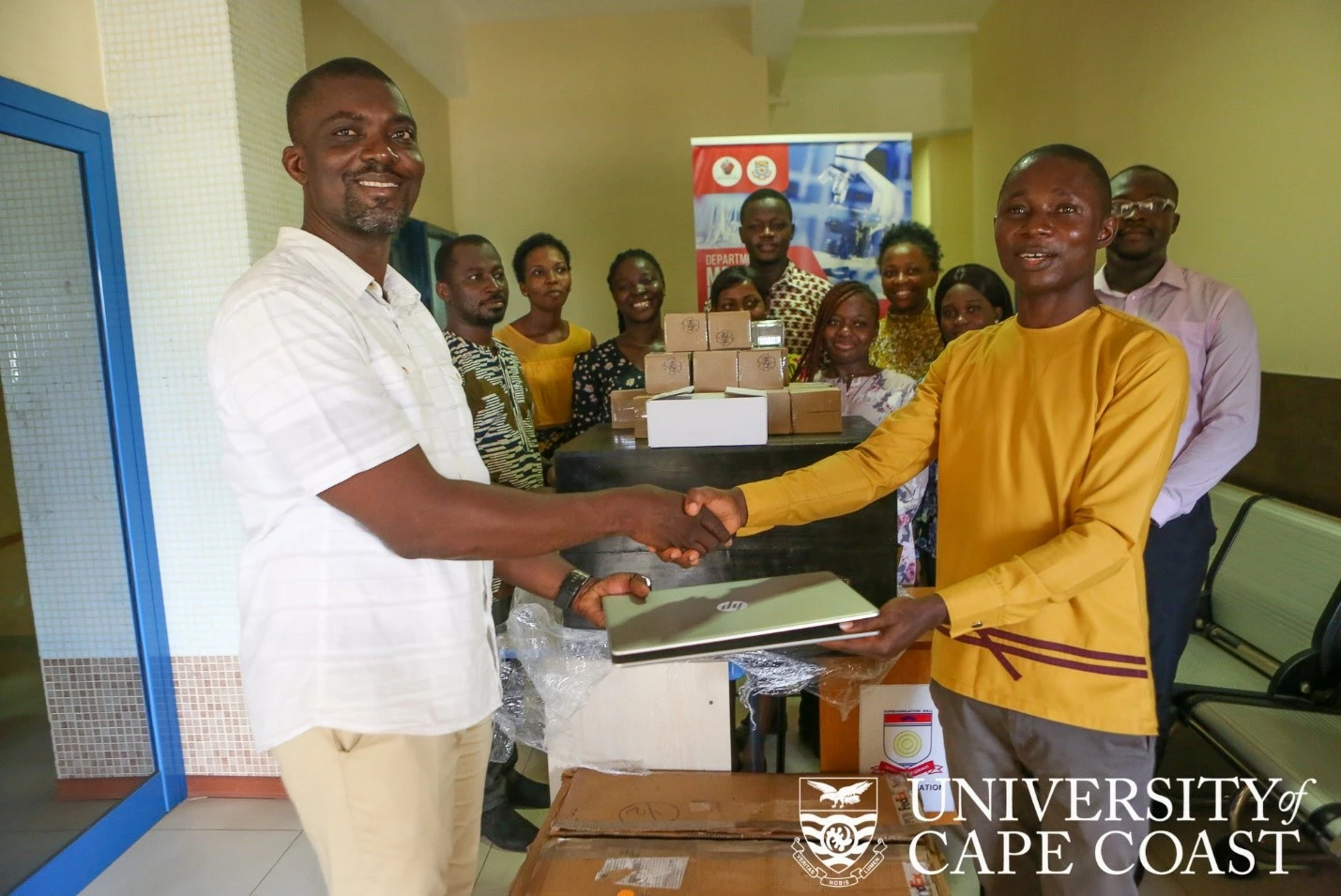 Dr. David Larbi Simpong Secures €10,000 Equipment from GIZ/MEG